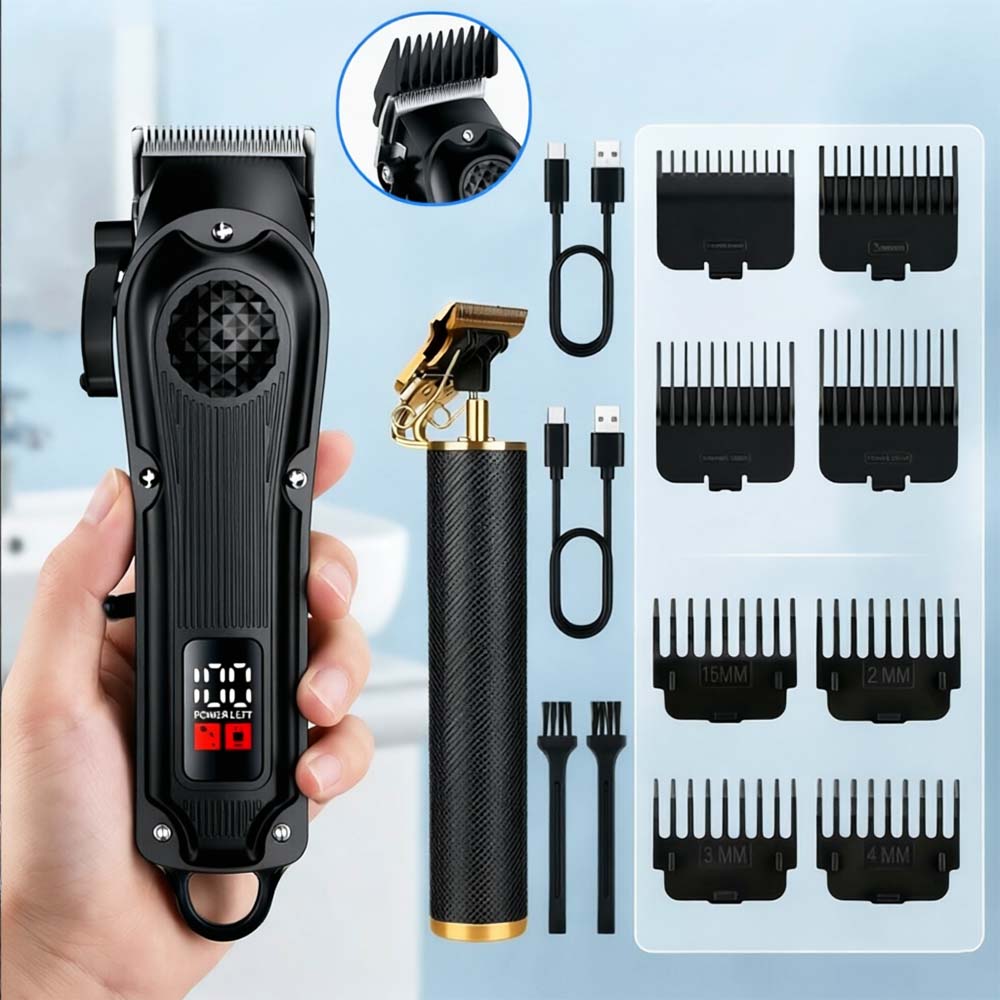 Men'S Grooming Gift Set - Профессиональные машинки для стрижки волос с