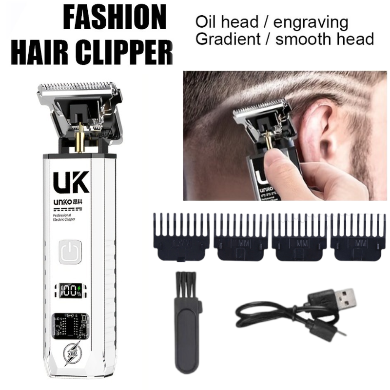 Men'S Grooming Brush - Электрическая машинка для стрижки волос для