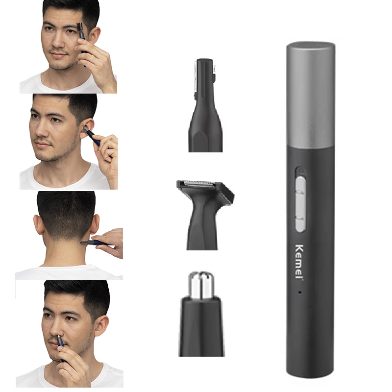Men'S Grooming Gift Set - Электрический триммер Kemei Pro для носа,