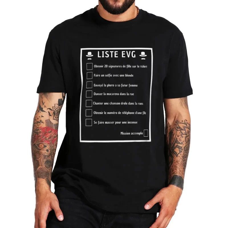 Men'S Grooming List - Мужская футболка для мальчишника с принтом