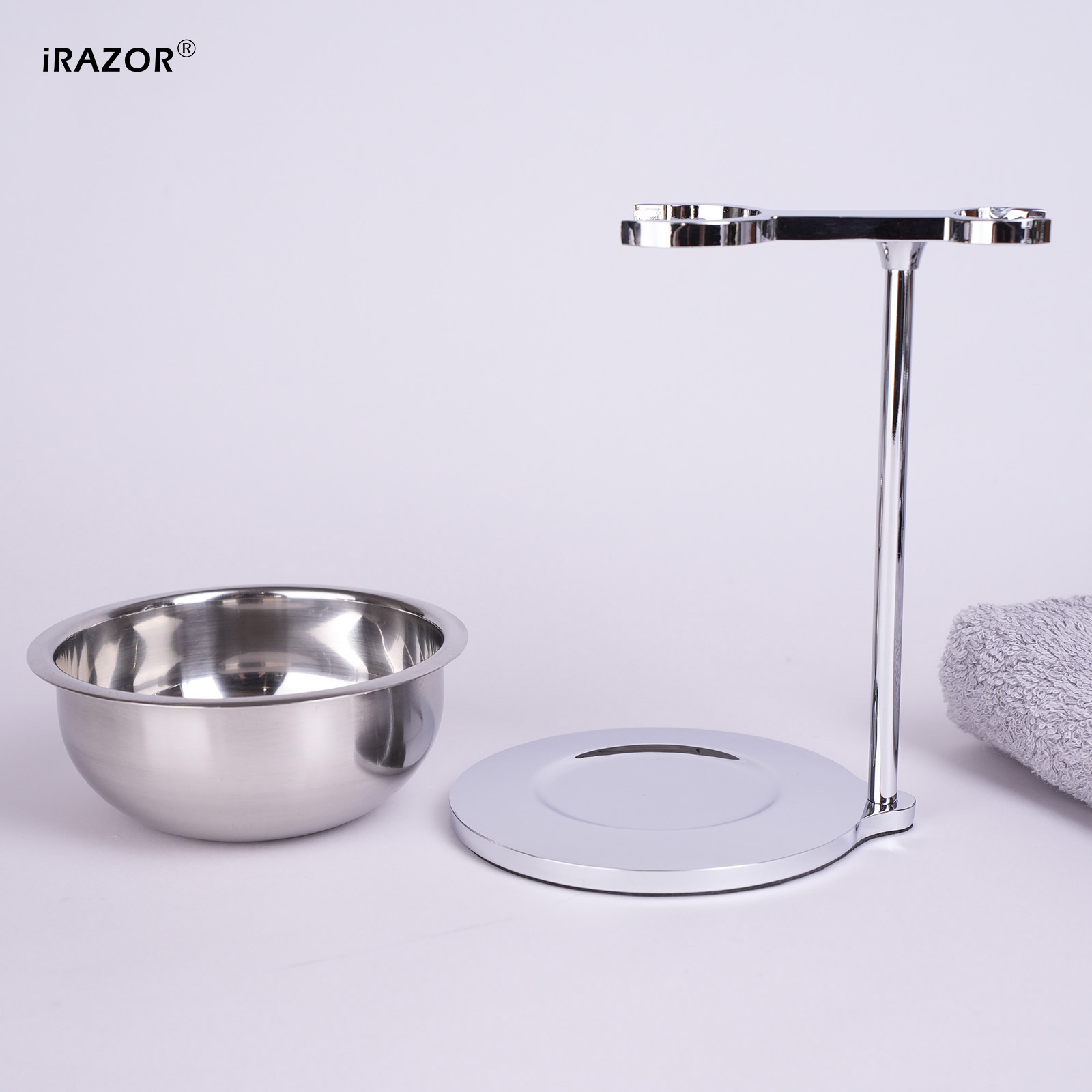 Men'S Grooming Brush - iRAZOR мужская бритва и подставка для