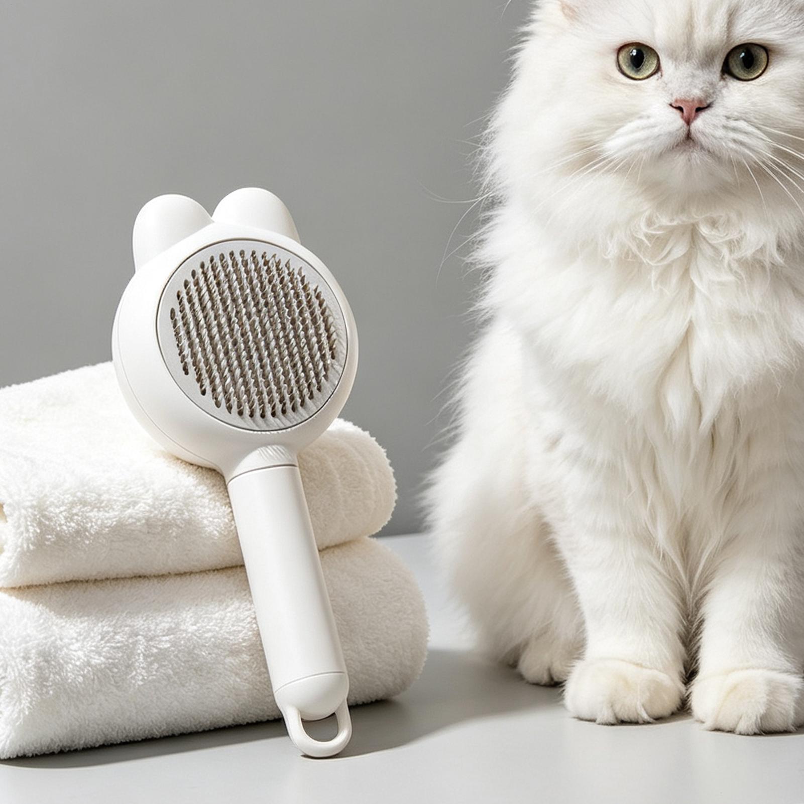 Men'S Grooming Brush - Самоочищающаяся щетка для ухода за шерстью
