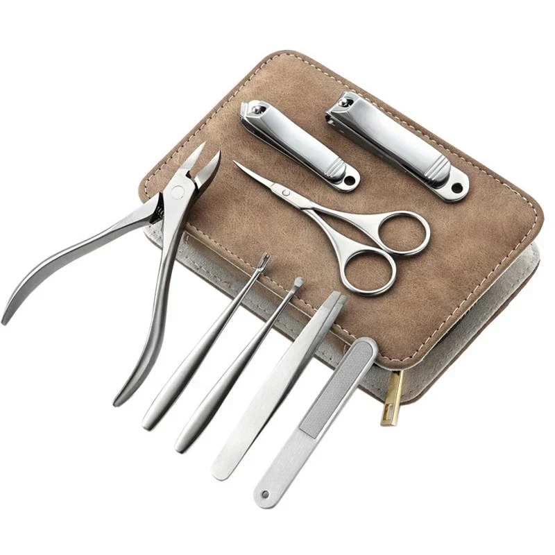 Men'S Grooming Gift Set - Профессиональный маникюрный набор, 8/12 шт., набор