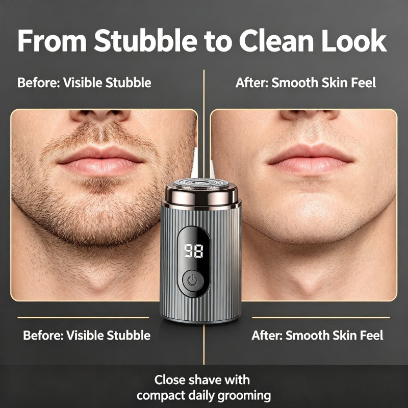 Мини-электробритва 2026, порта – обзор и цена Men'S Grooming Razor Kit