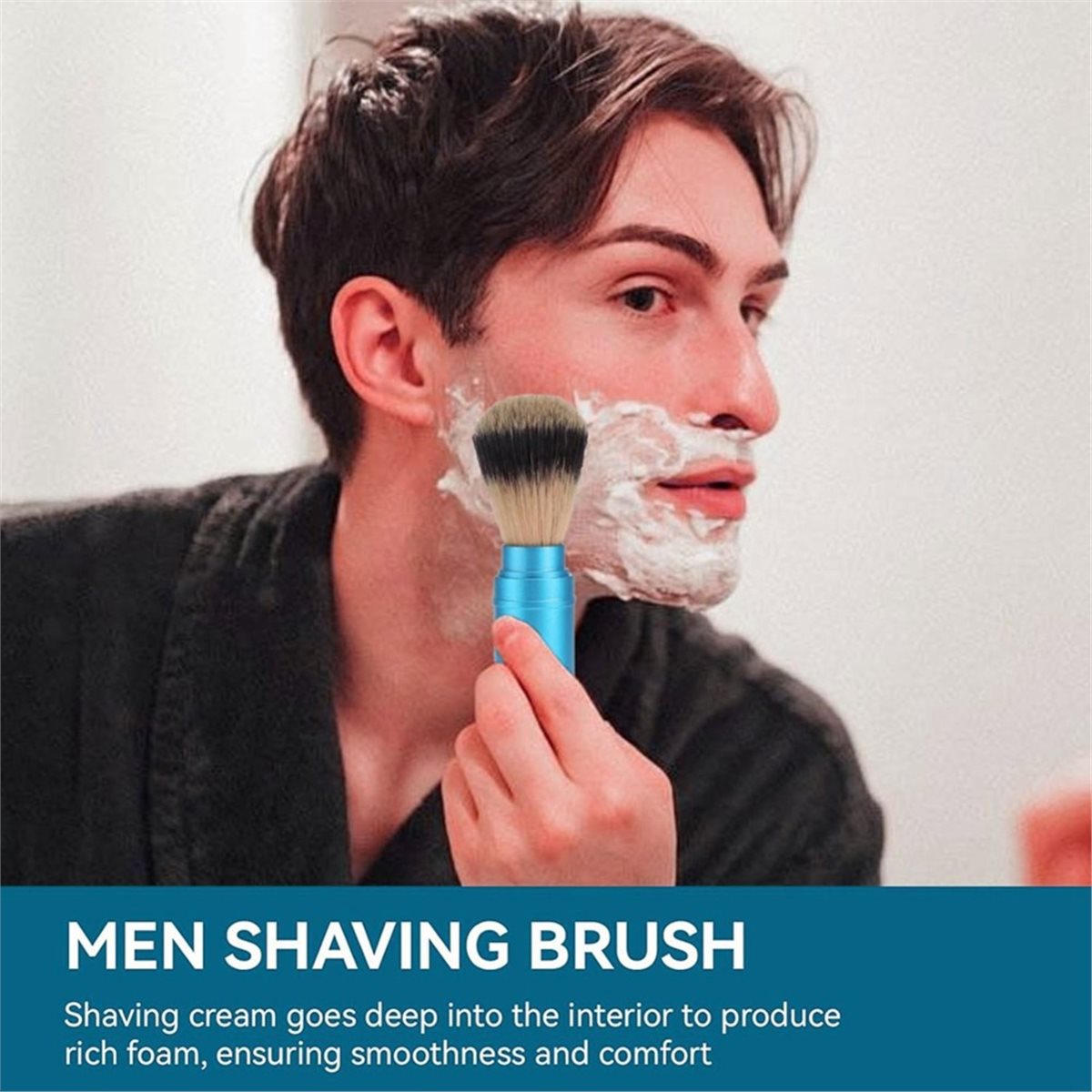 [N84R] Дорожная кисточка для б – обзор и цена Men'S Grooming Brush