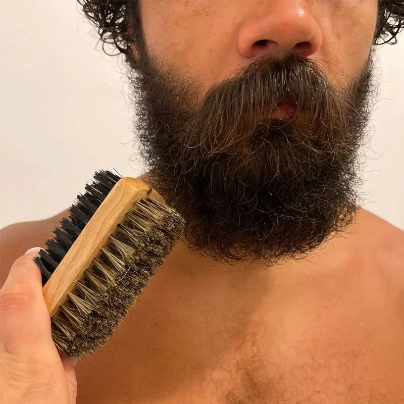 Щетка для бороды с натуральной – обзор и цена Men'S Grooming Brush
