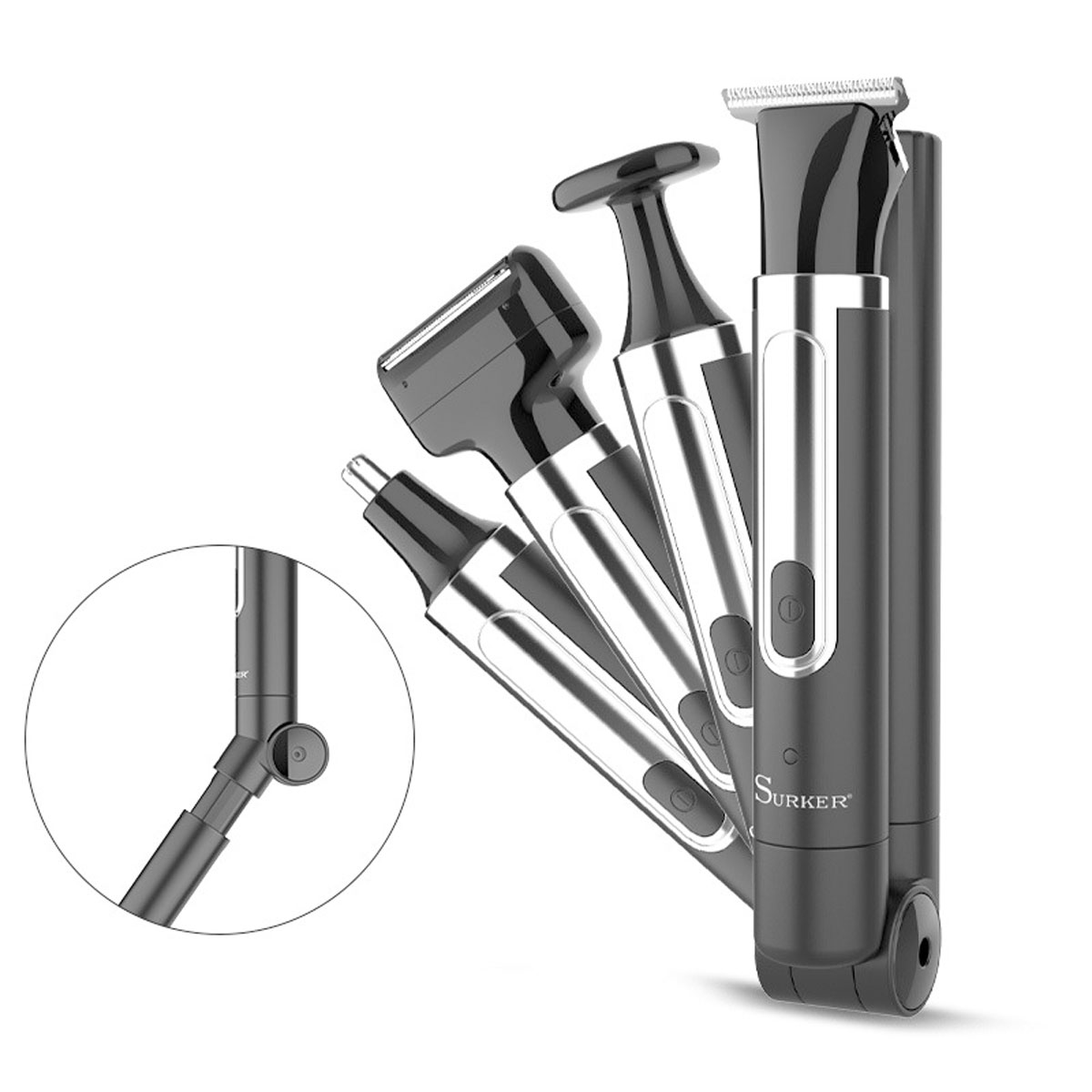 Бритва Surker 4-в-1 для мужчин – обзор и цена Men'S Grooming Razor Kit